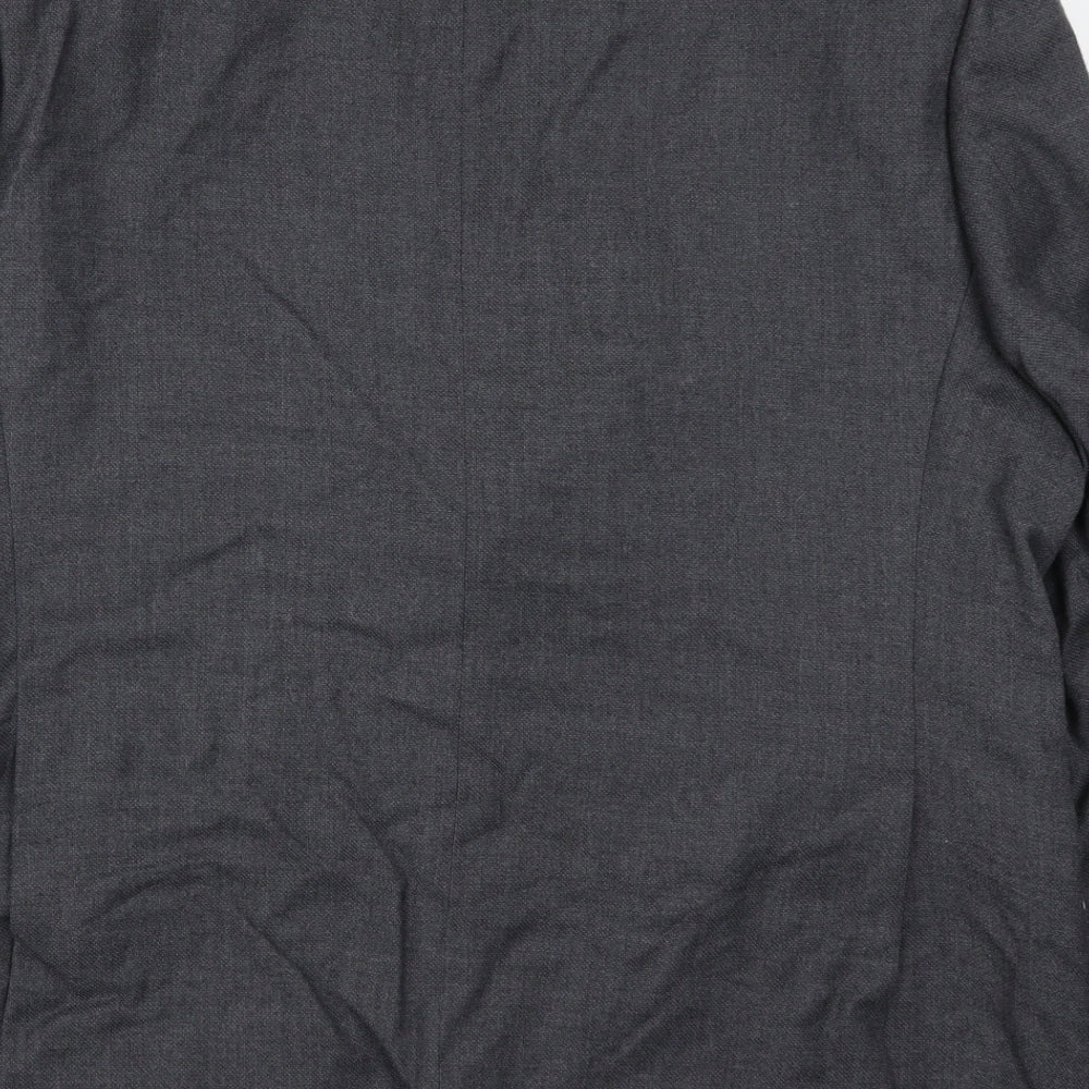 Marks and Spencer Mens Grey Jacket Suit Jacket Size 46