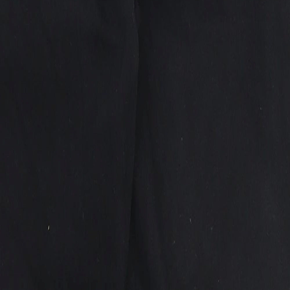 Topshop Womens Black Denim Skinny Jeans Size 25 in L27 in
