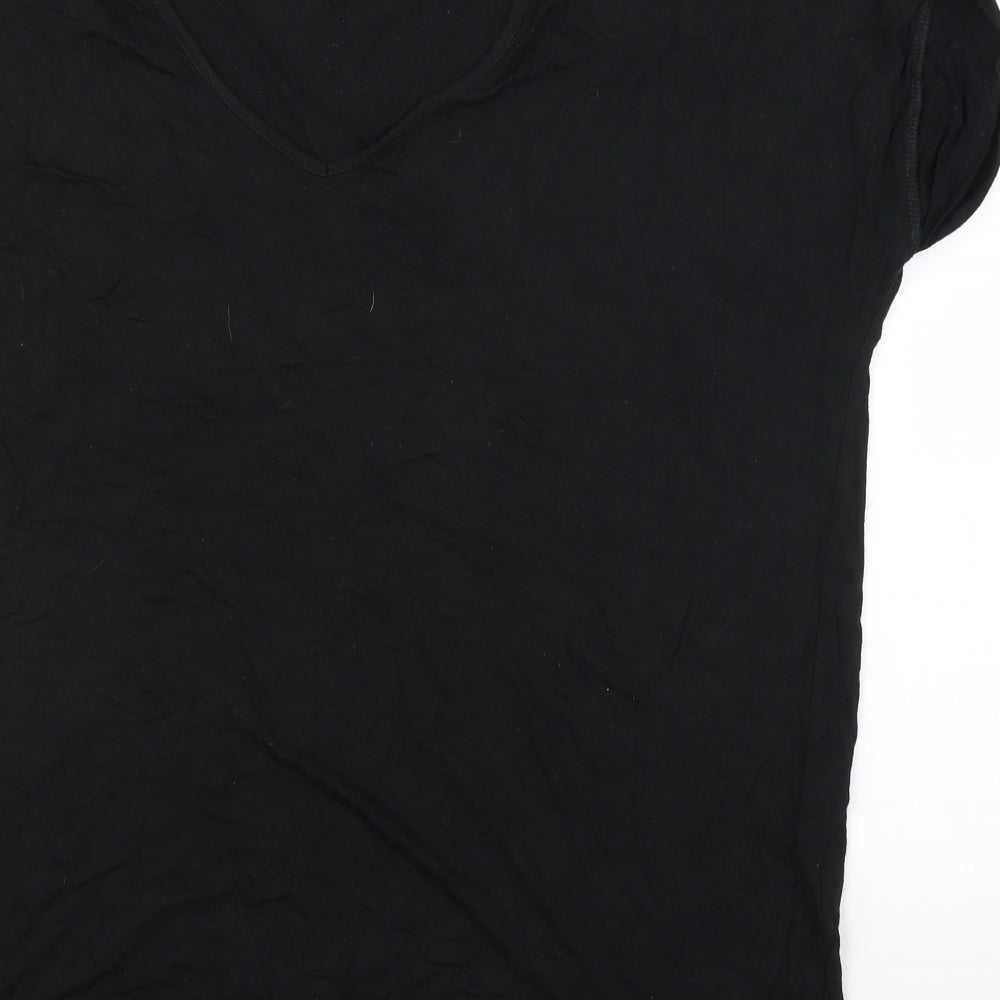 I SAW IT FIRST Womens Black Basic Blouse Size 8