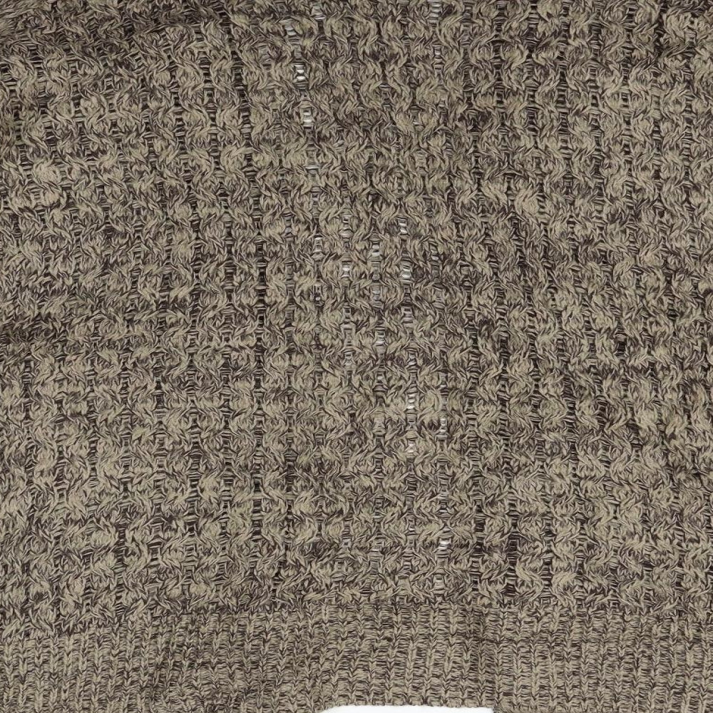Pure Moda Womens Brown Cardigan Jumper Size L