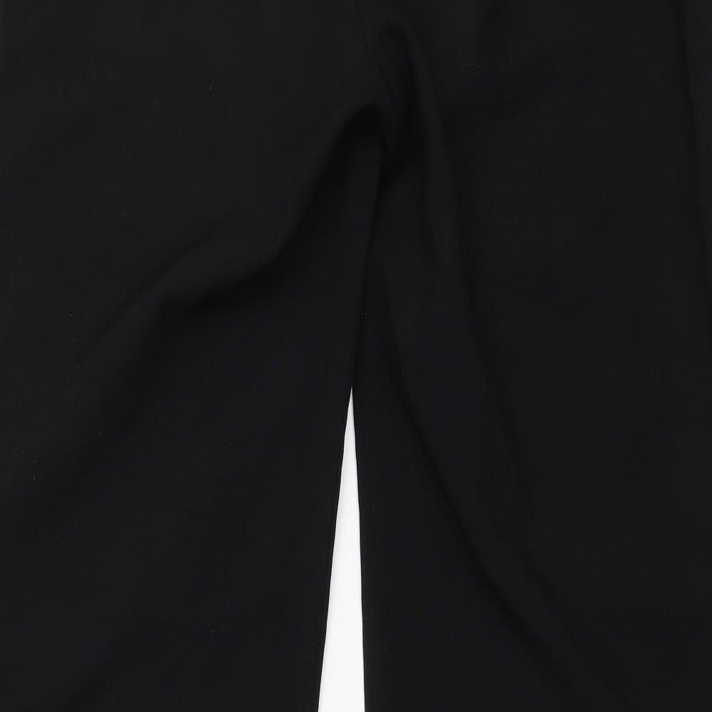 Dorothy Perkins Womens Black Trousers Size 10 L30.5 in