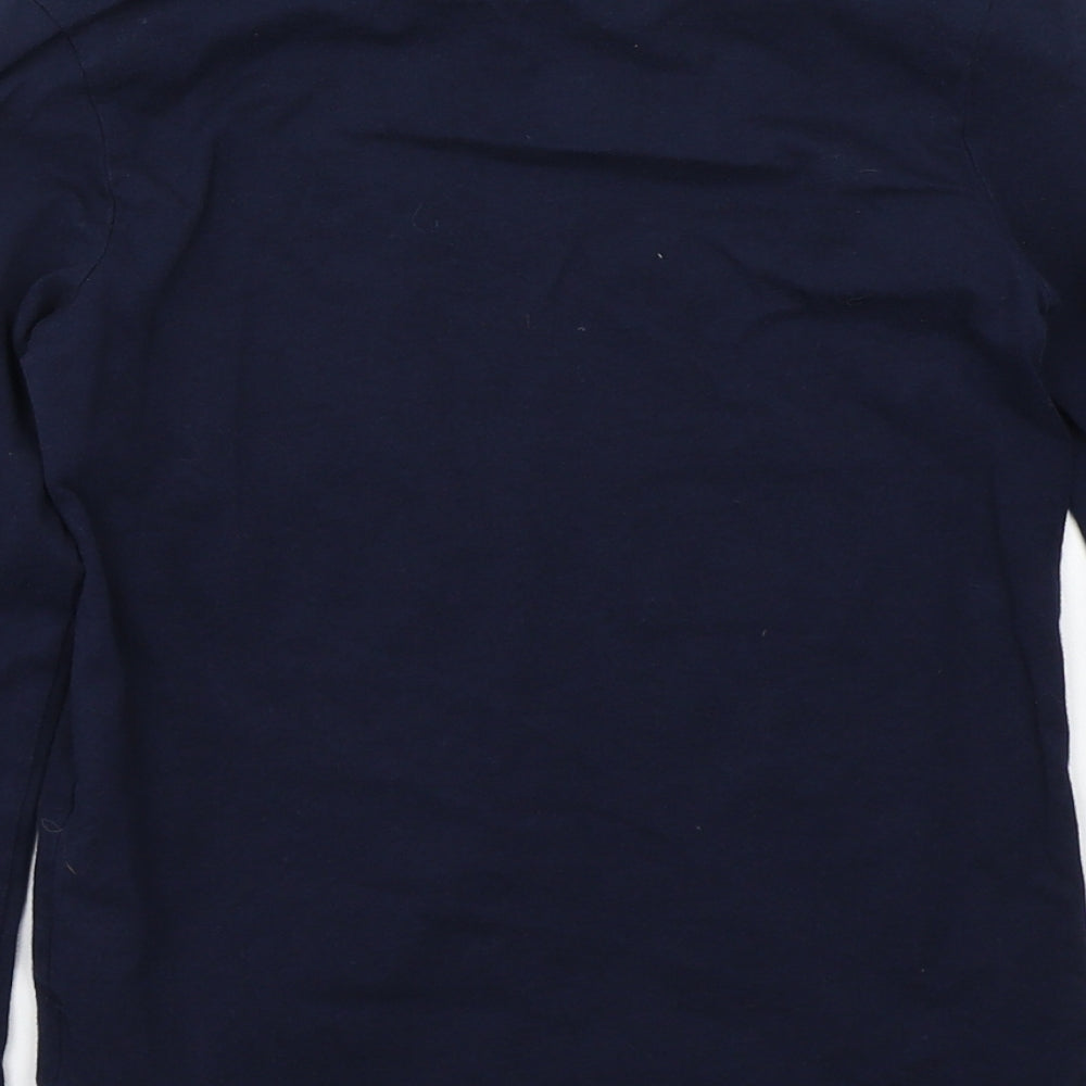 Converse Girls Blue Basic T-Shirt Size 9-10 Years