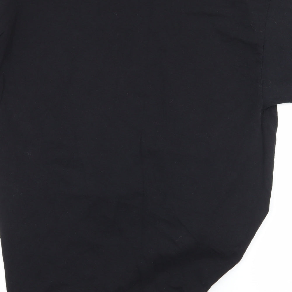 Fruit of the Loom Womens Black Jersey Basic T-Shirt Size L - Pink