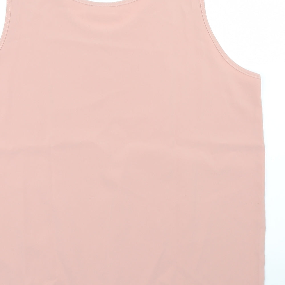 password Womens Pink Camisole Blouse Size 16