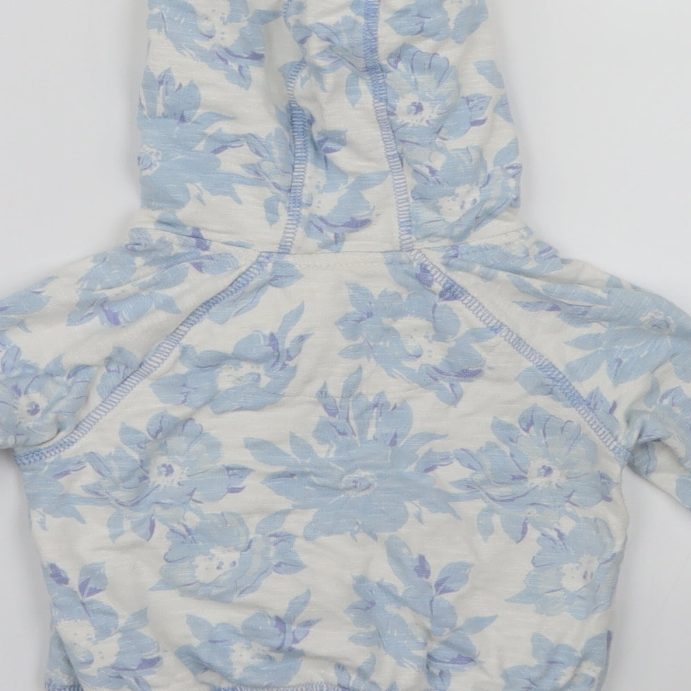 NEXT Girls Blue Floral Jacket Size 3 Years