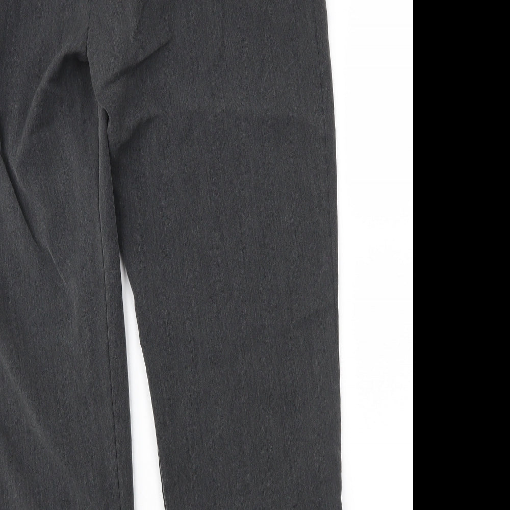 Preworn Womens Grey Trousers Size 34 in L27 in