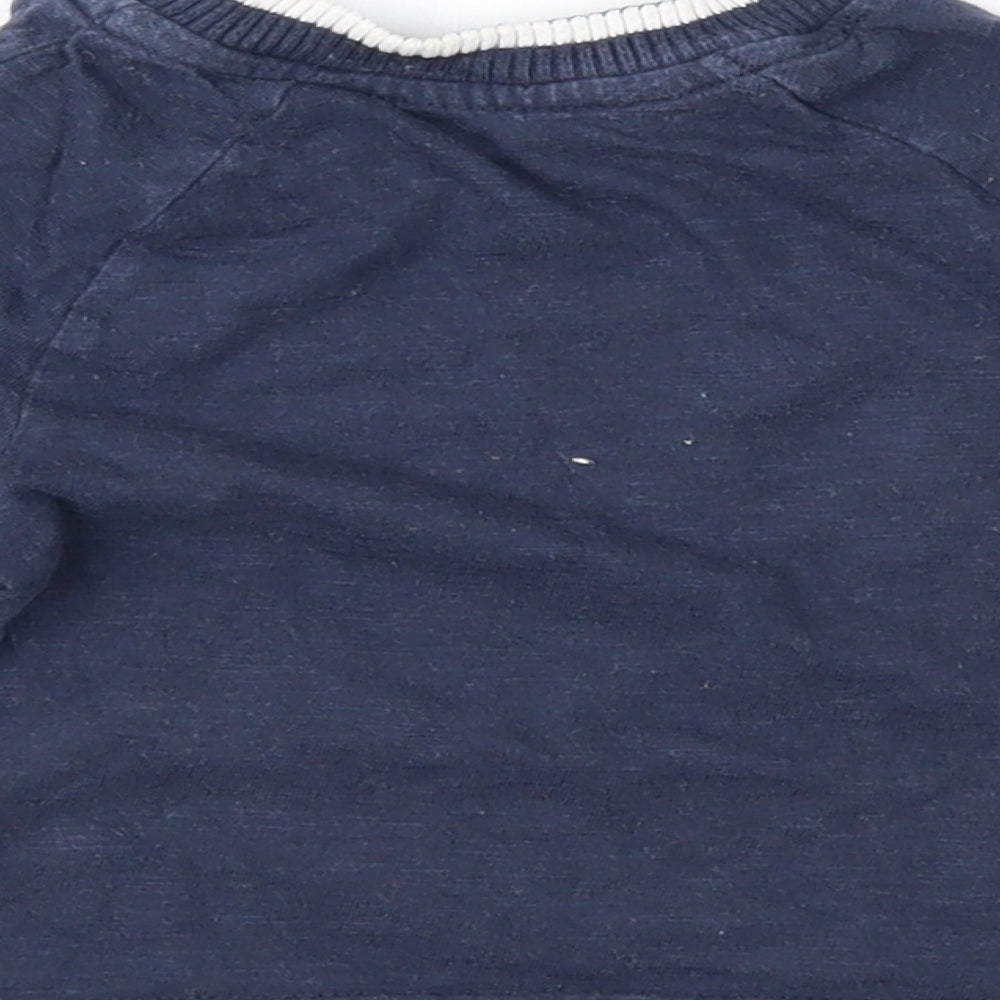 Nutmeg Boys Blue Basic T-Shirt Size 6-9 Months