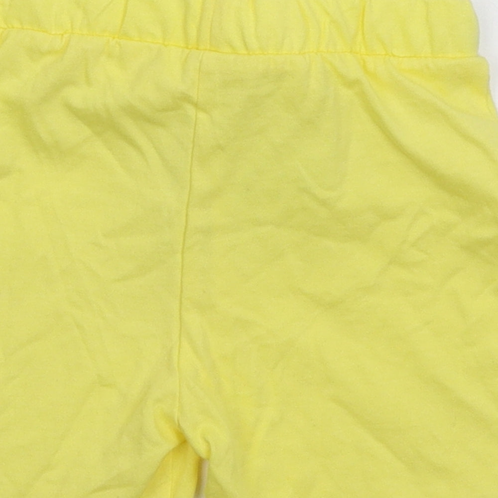 F&F Baby Yellow Sweatpants Trousers Size 18-24 Months - Shorts