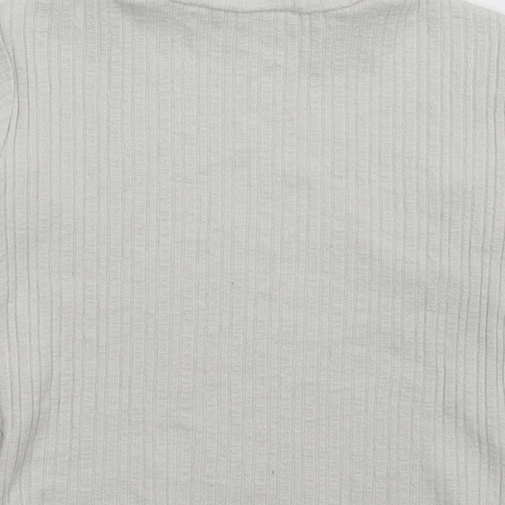 Zara Girls White Pullover Jumper Size 7 Years