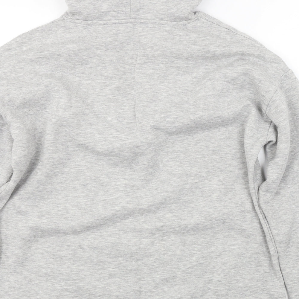 Papaya Womens Grey Pullover Hoodie Size M