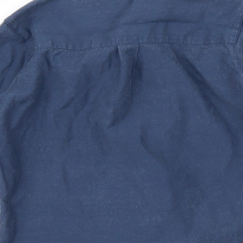 ZY&UP Boys Blue Basic Dress Shirt Size 2-3 Years
