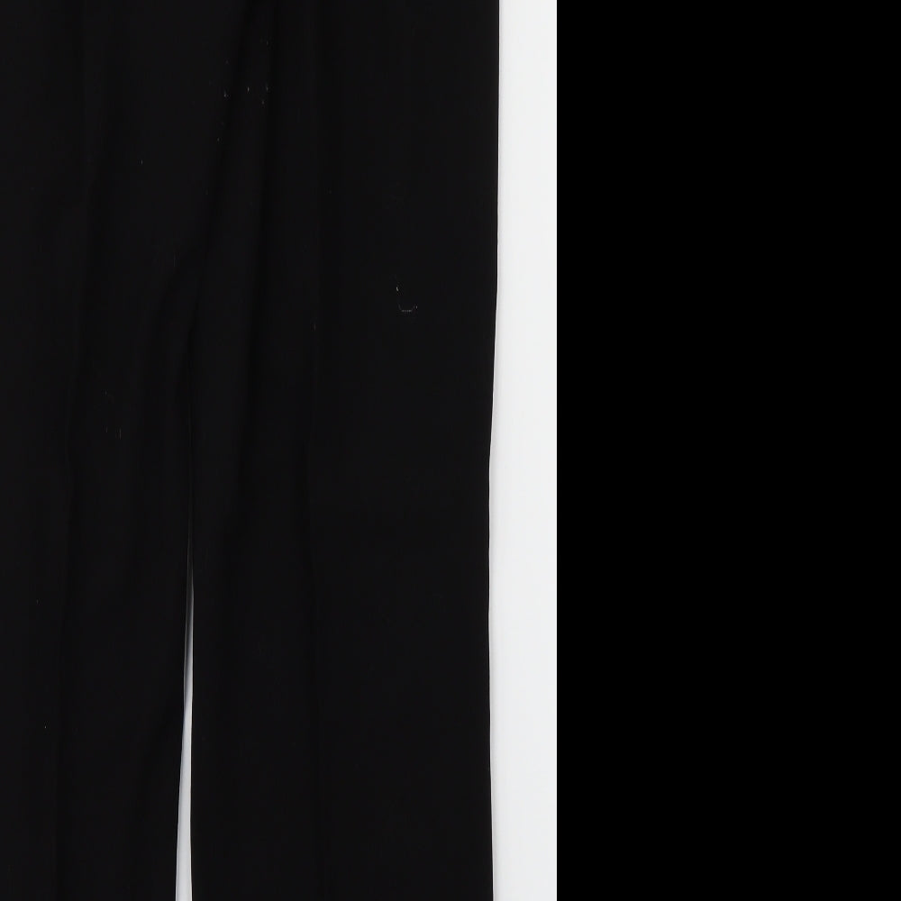 Label Be Womens Black Trousers Size 14 L26 in