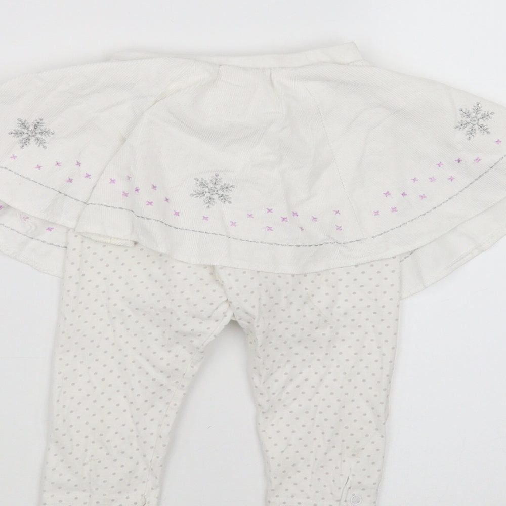 Cutey Couture Baby White Babygrow One-Piece Size 18 Months