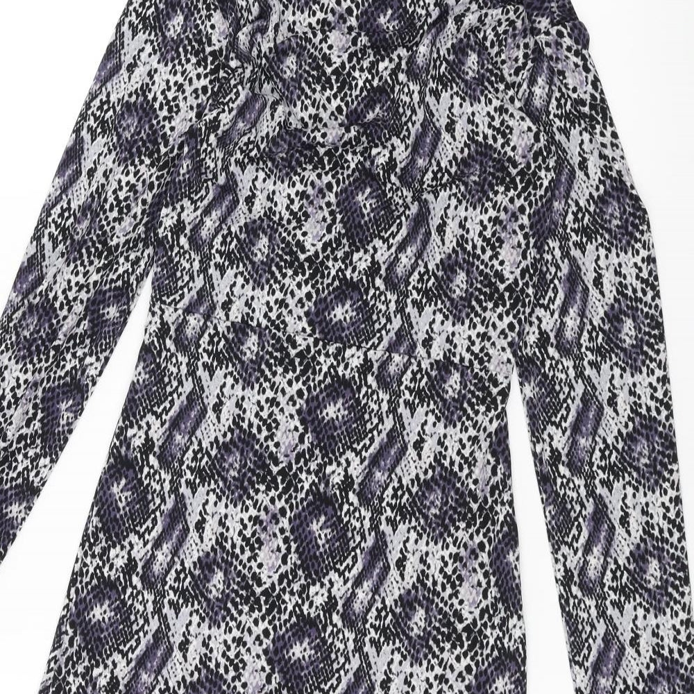H&M Womens Blue A-Line Size 6