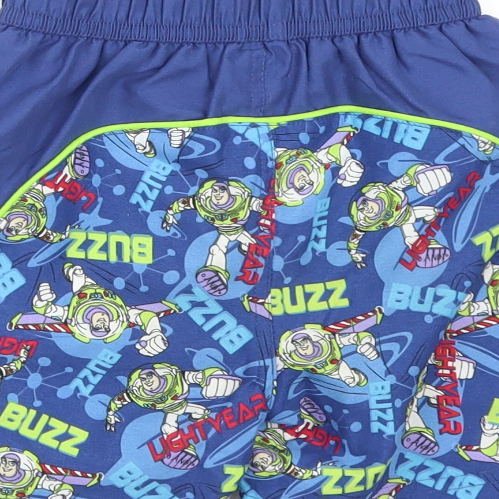 Disney Toy Story Boys Blue Bermuda Shorts Size 2-3 Years