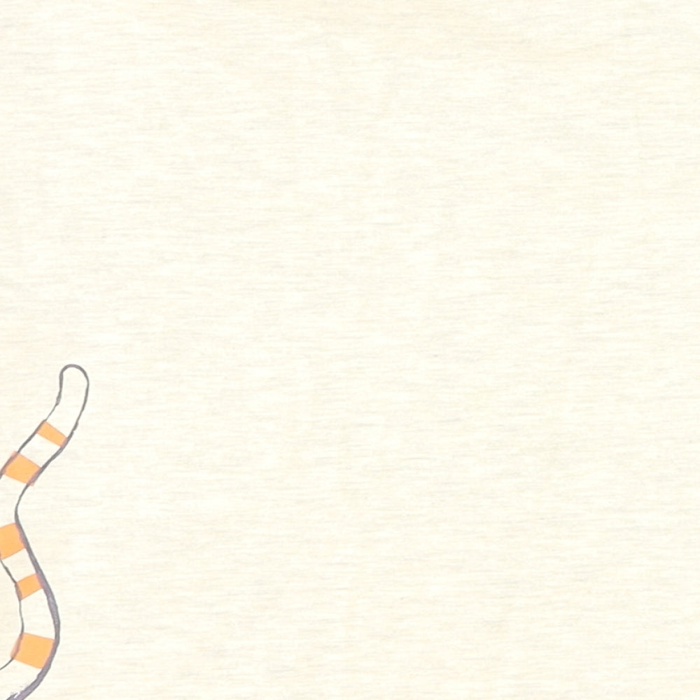 TU Baby Beige Basic T-Shirt Size 18-24 Months - tiger