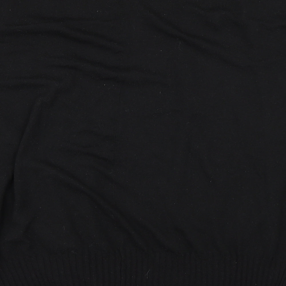 ASOS` Womens Black Cape Jumper Size 14