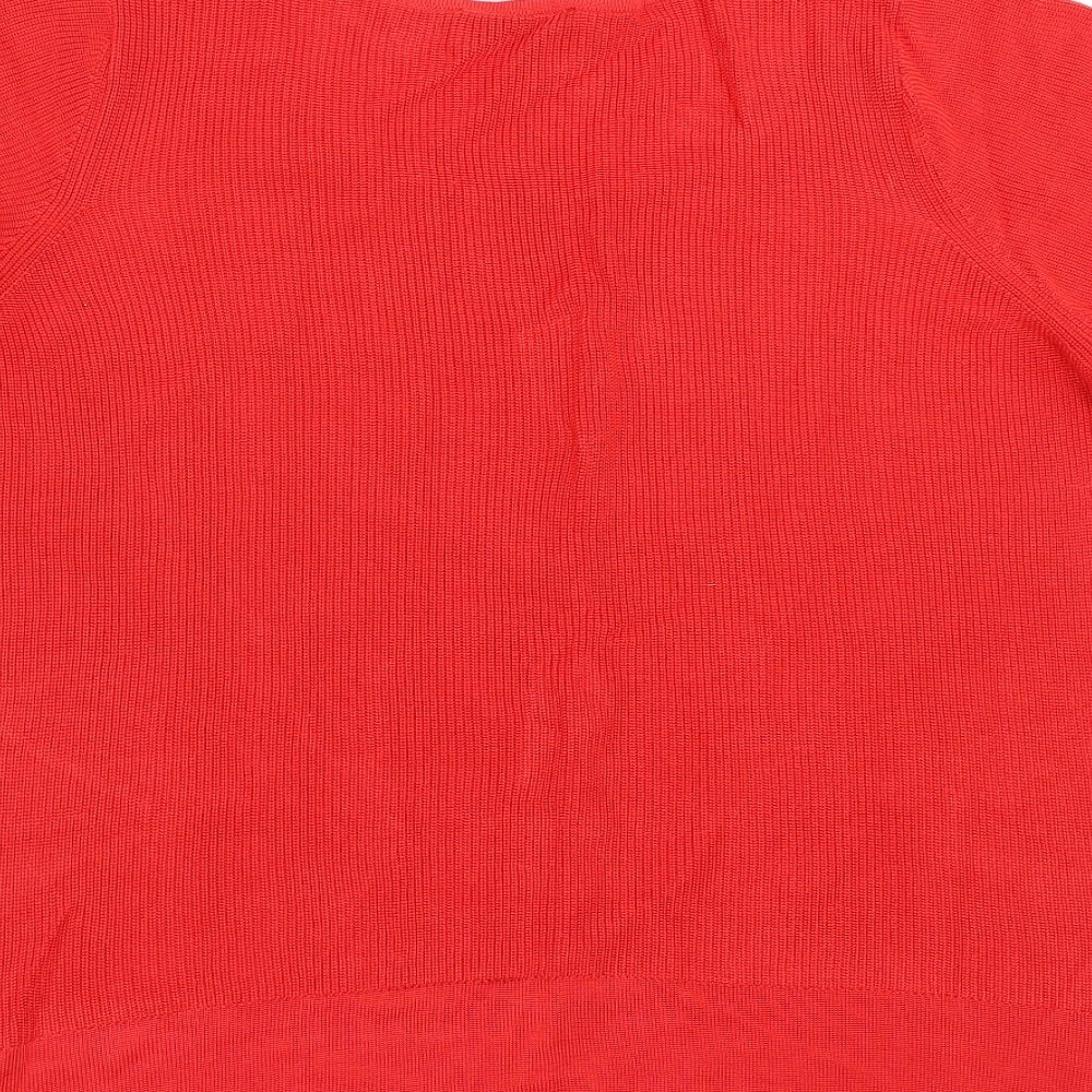 Marks and Spencer Womens Red Pullover Jumper Size 20