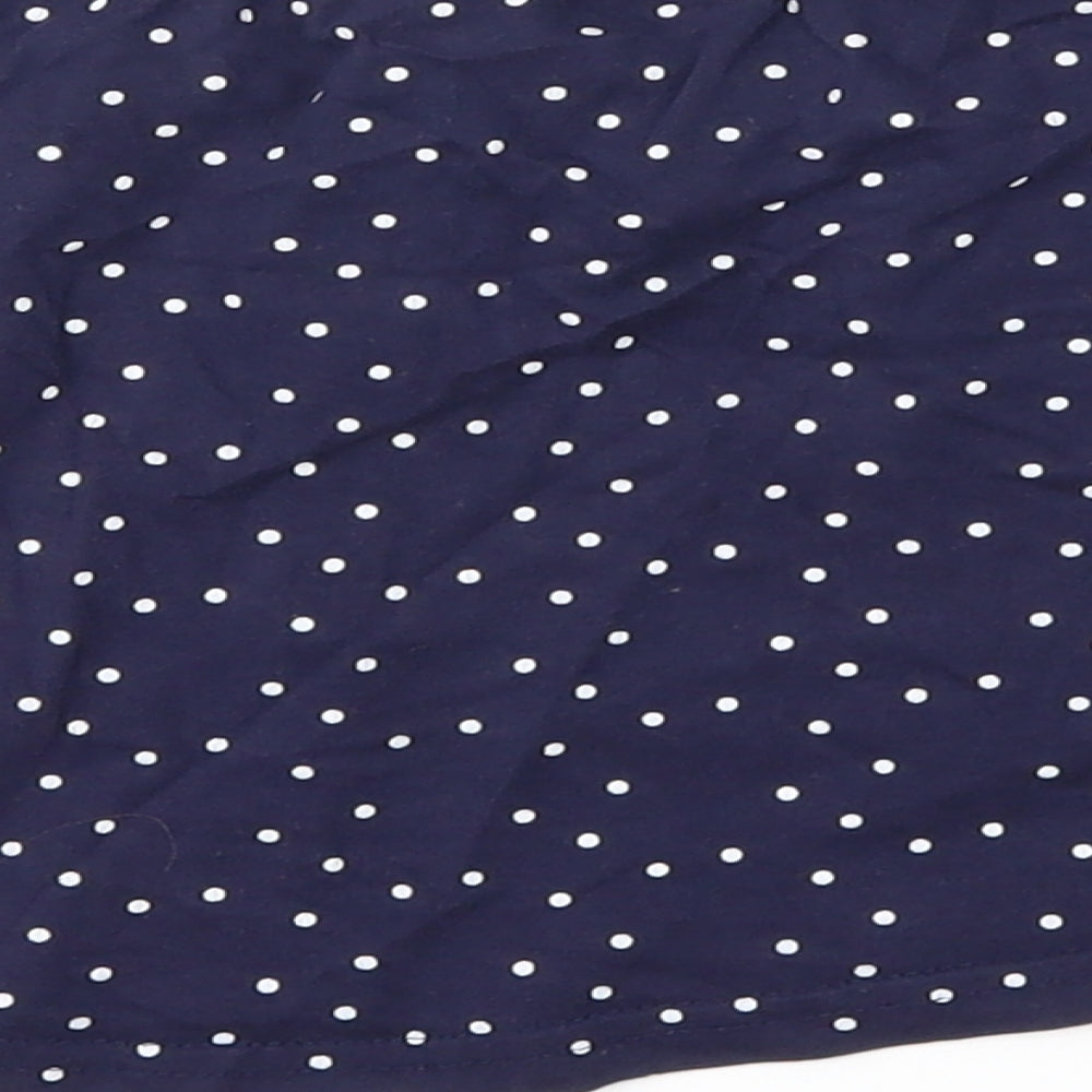 Topolino Girls Blue Polka Dot Flare Skirt Size 4-5 Years