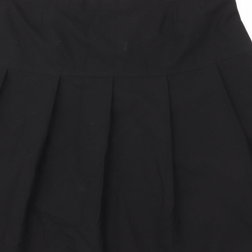 M&S Womens Black Flare Skirt Size 31 in
