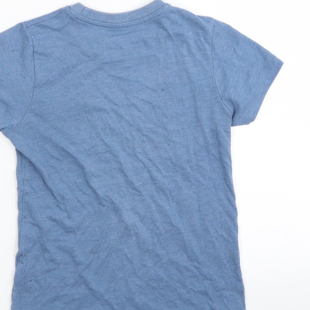 urban dept Boys Blue Basic T-Shirt Size 7-8 Years