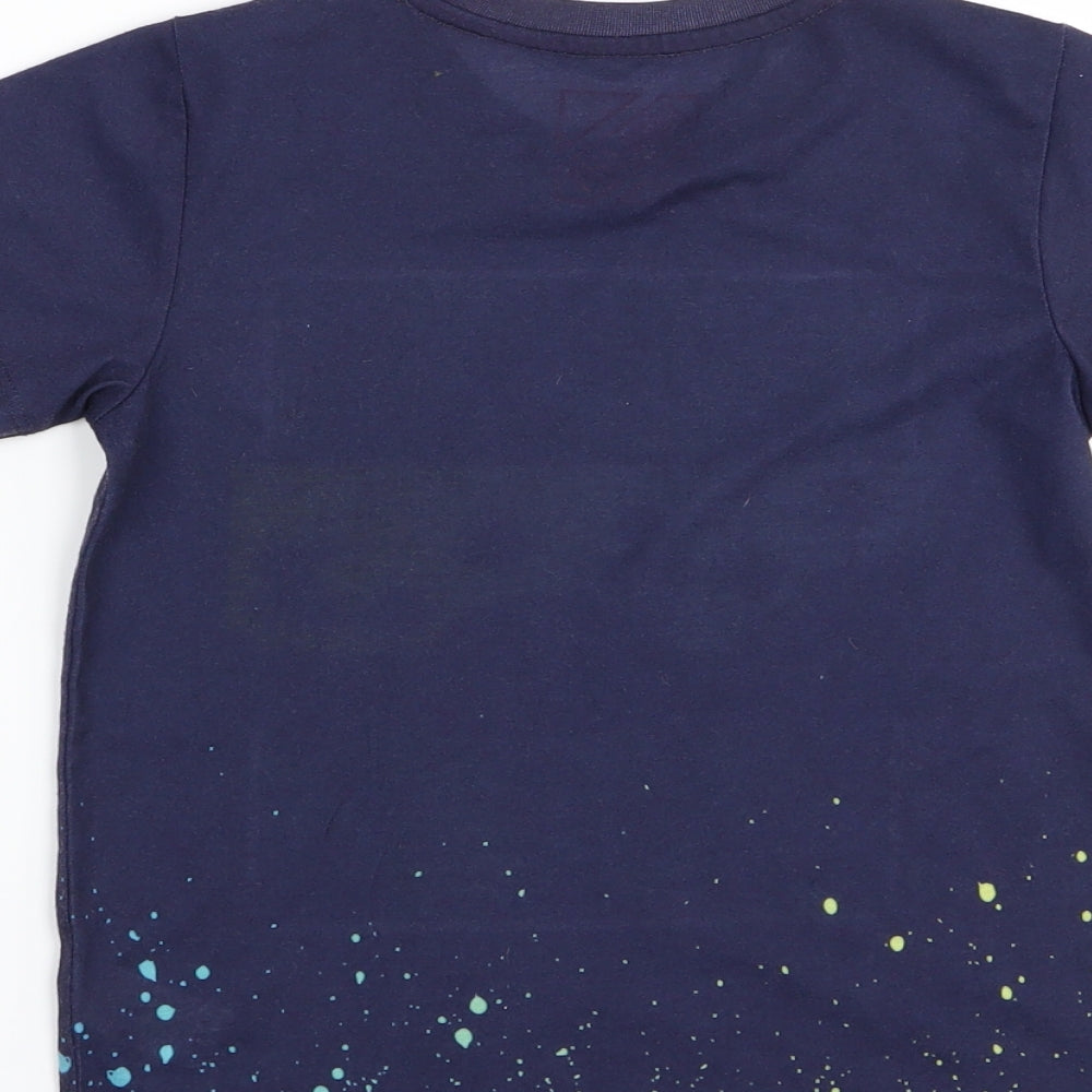 urban dept Boys Blue Basic T-Shirt Size 7 Years