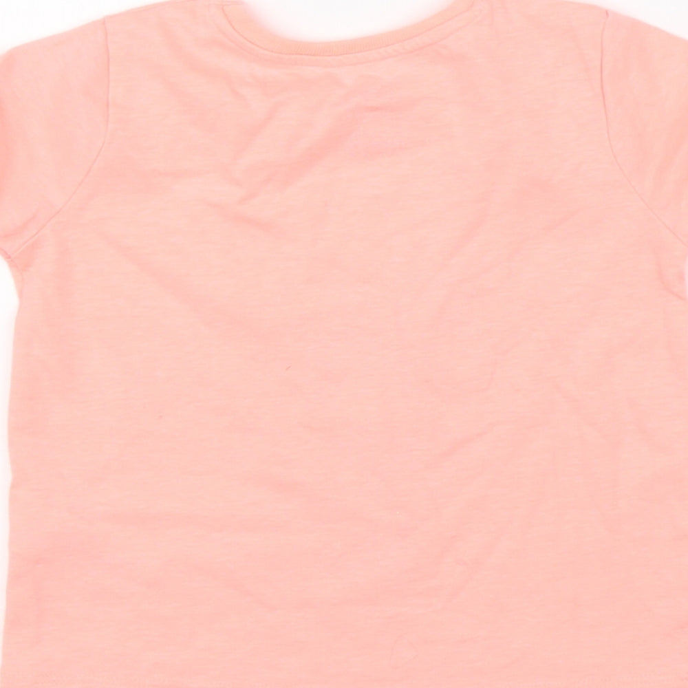 Primark Girls Pink Basic T-Shirt Size 18-24 Months - Disney