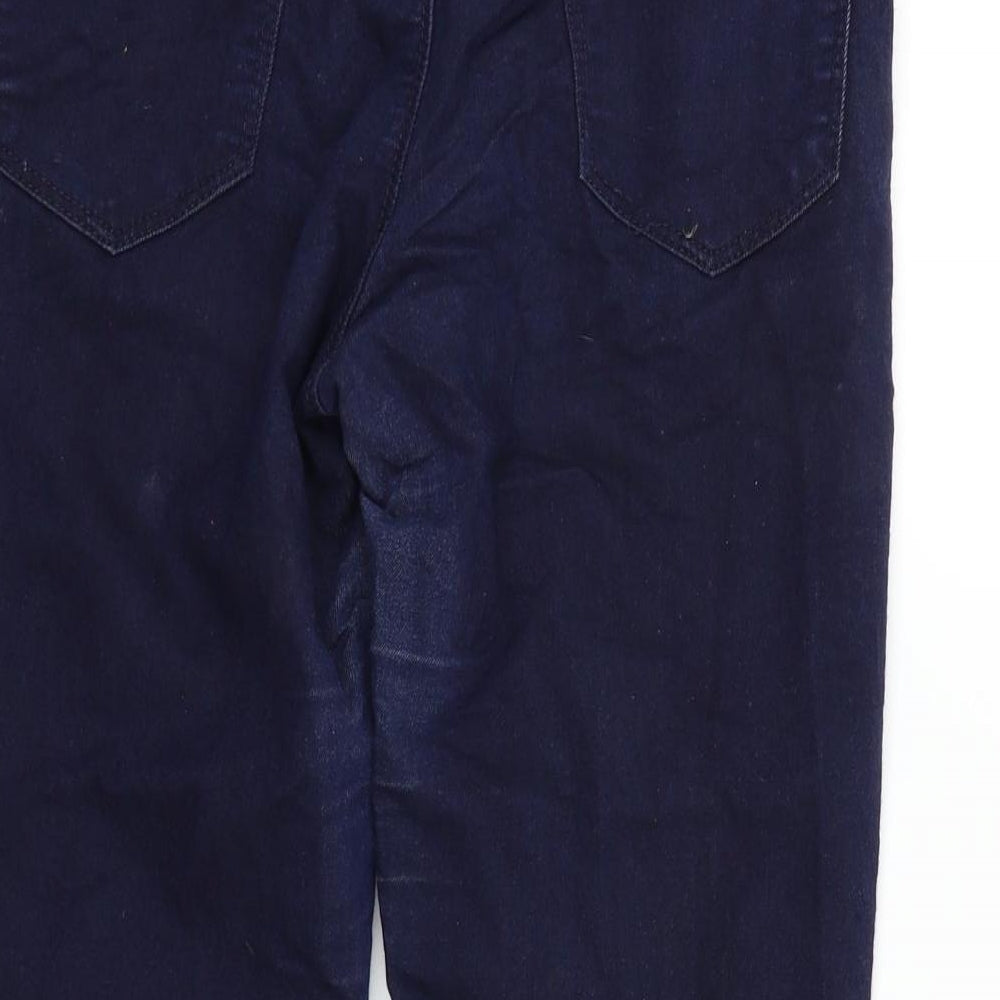 Marks and Spencer Womens Blue Straight Jeans Size 10 L20 in