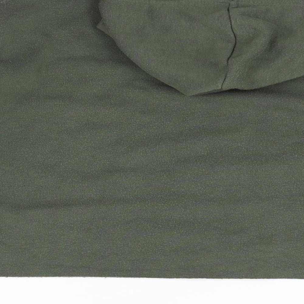 Primark Womens Green Full Zip Jumper Size M