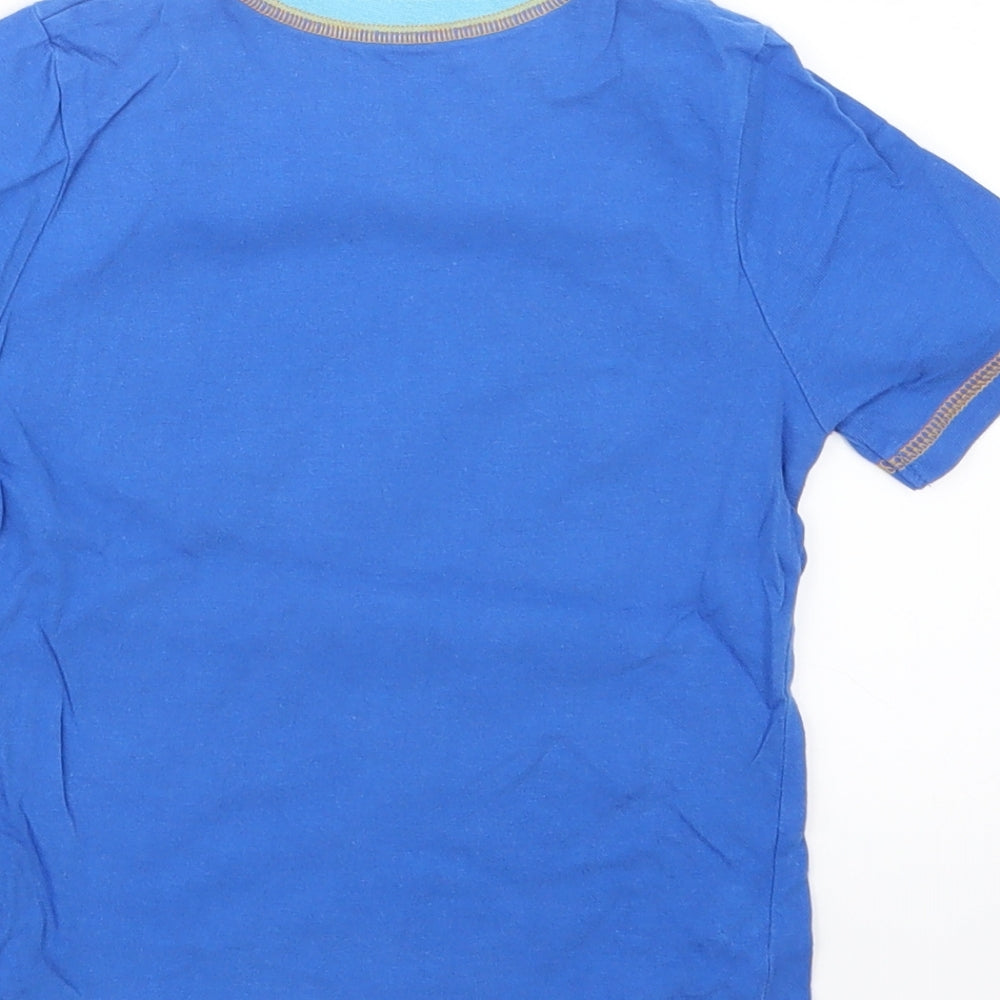 George Boys Blue Basic T-Shirt Size 3-4 Years