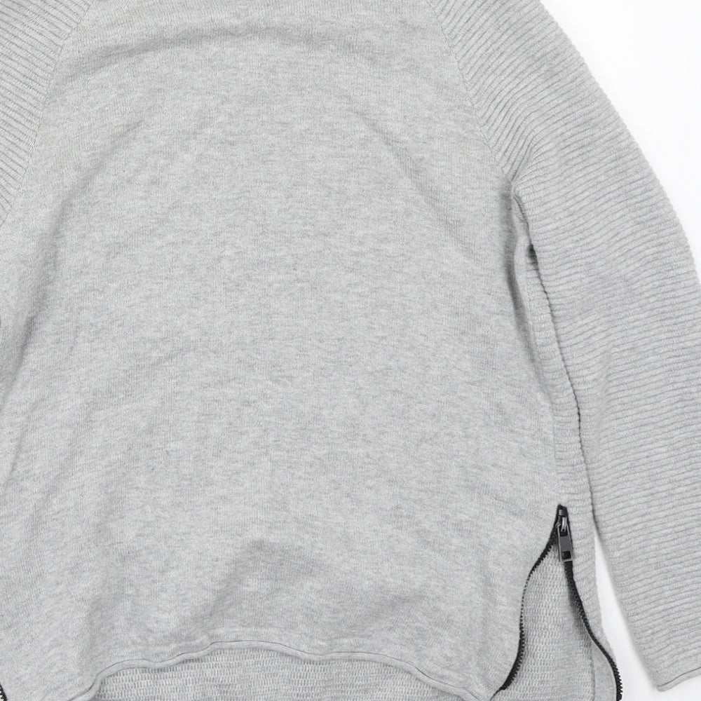 Primark Boys Grey Pullover Jumper Size 9-10 Years
