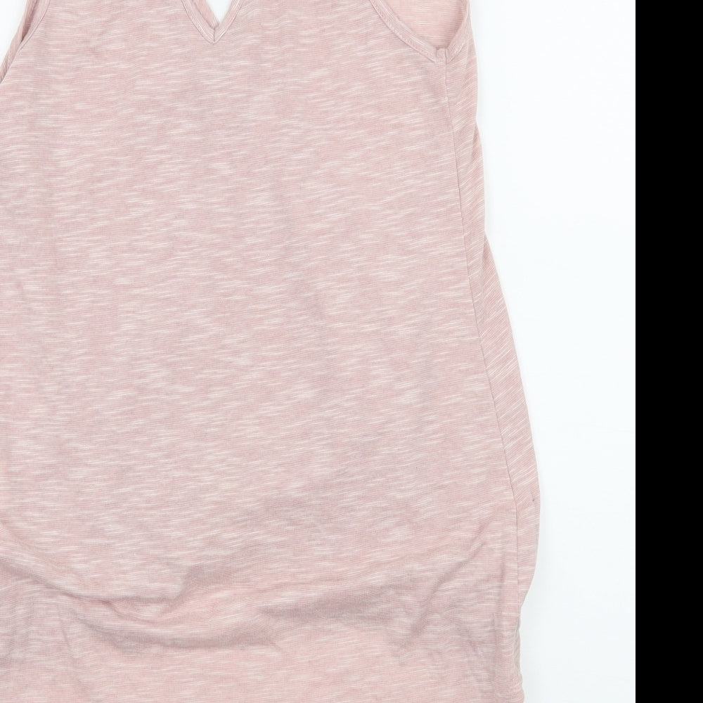 Atmosphere Womens Pink Jersey Basic Tank Size 6