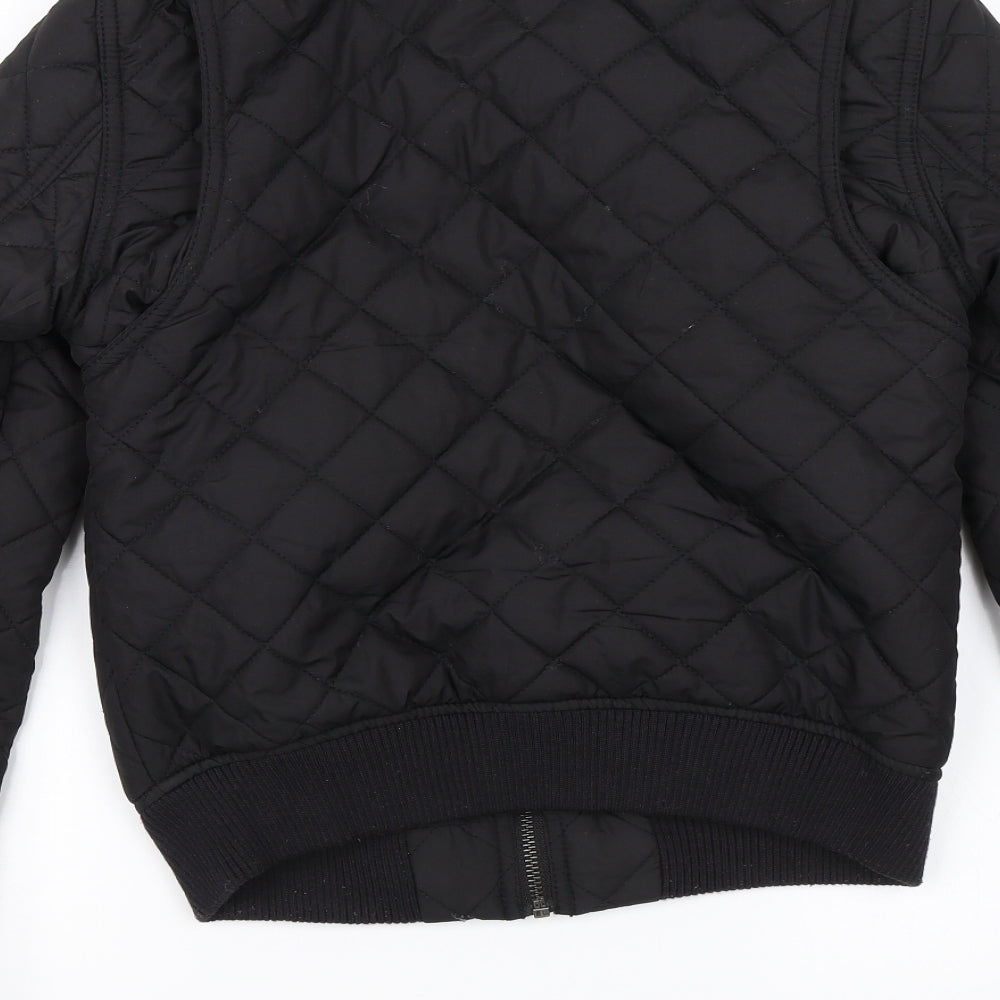 Divided Womens Black Jacket Size 8