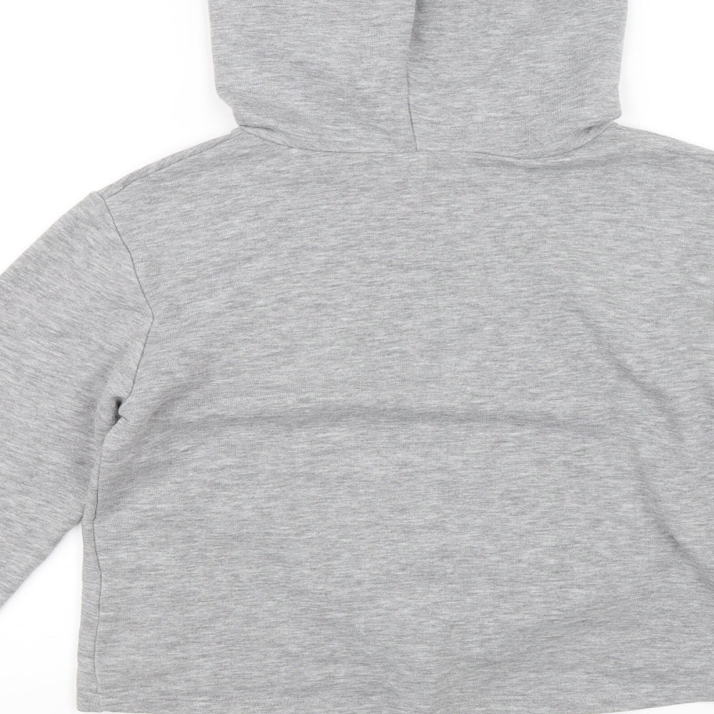 Candy Couture Girls Grey Pullover Hoodie Size 13 Years - California