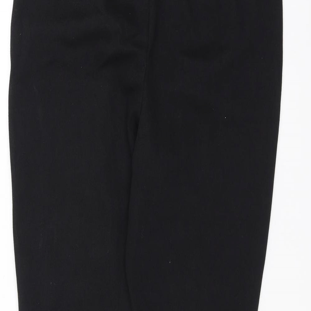 NEXT Womens Black Trousers Size 10 L26 in