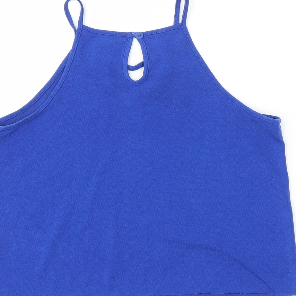 newlook Girls Blue Cropped Tank Size 10 Years