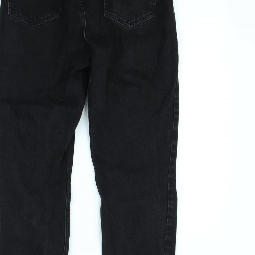 ASOS Womens Black Straight Jeans Size 32 in L29 in