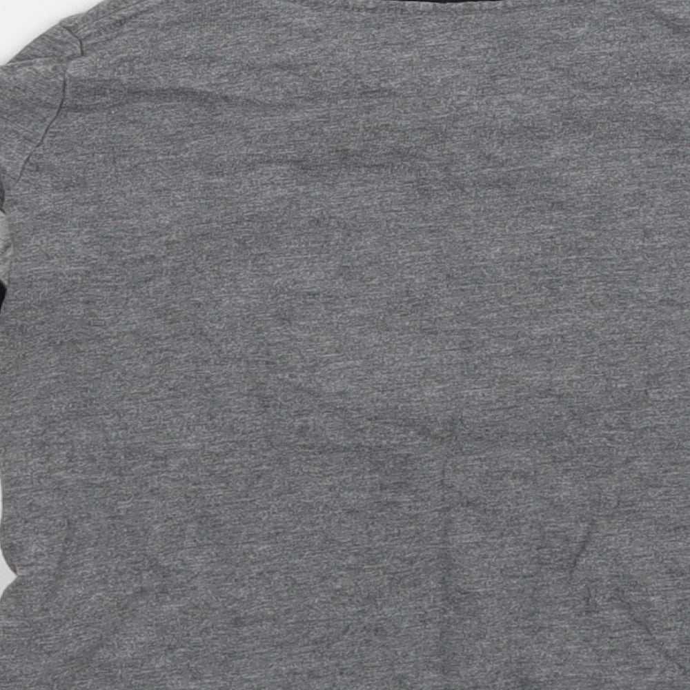 Gap Grey Basic T-Shirt Size 18-24 Months - Mickey mouse