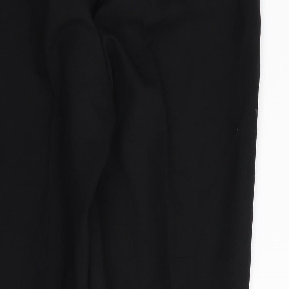 Primark Womens Black Trousers Size 10 L24 in