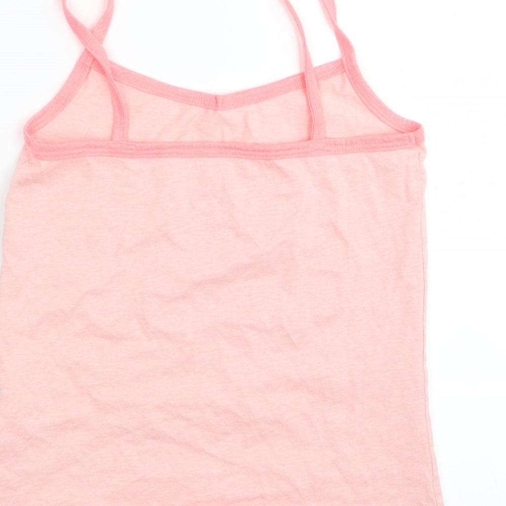 Asda George Girls Pink Solid Top Pyjama Top Size 8-9 Years