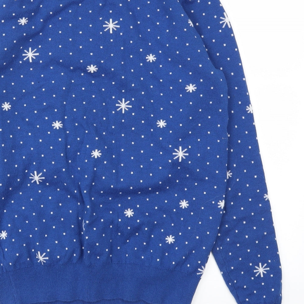 Primark Womens Blue Pullover Jumper Size XS