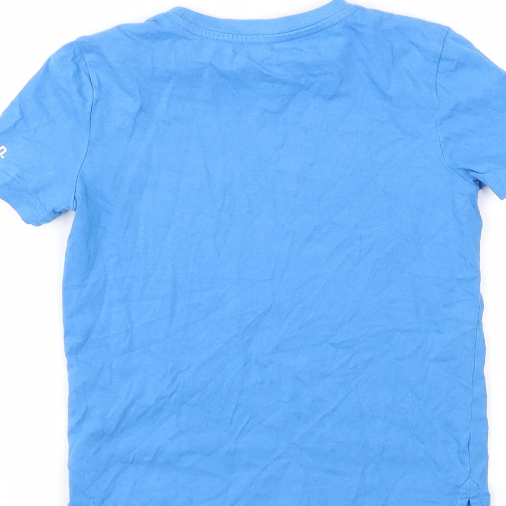 F&F Boys Blue Basic T-Shirt Size 4-5 Years