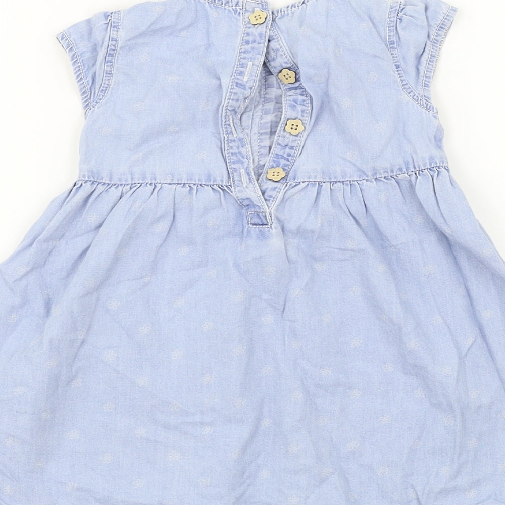 George Girls Blue A-Line Size 18-24 Months