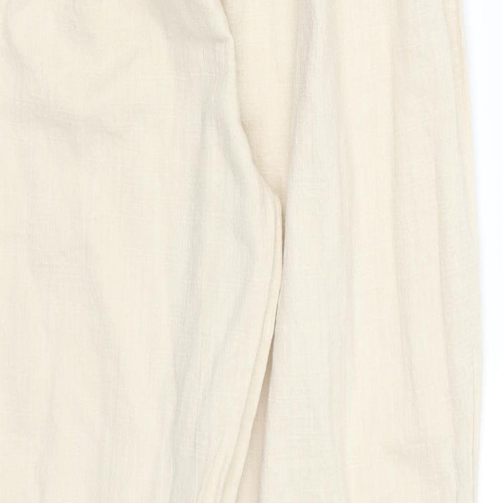 SheIn Womens Beige Trousers Size S L25 in