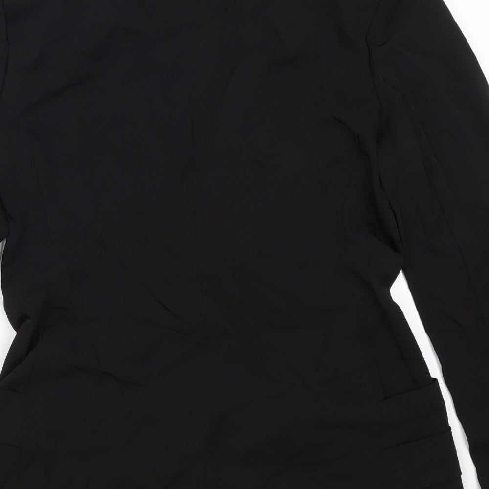 Marks and Spencer Womens Black Jacket Blazer Size 8