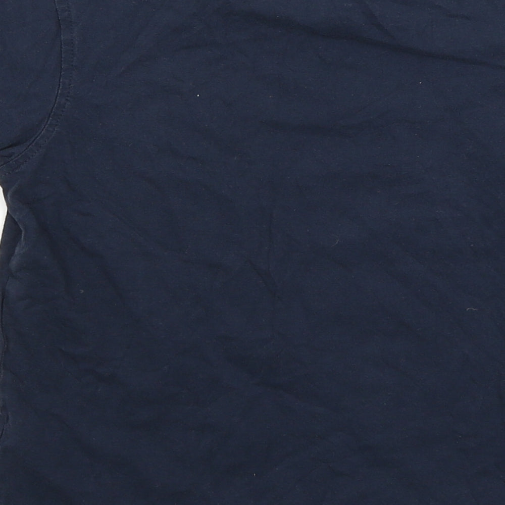 George Girls Blue Basic T-Shirt Size 6-7 Years - Meerkat