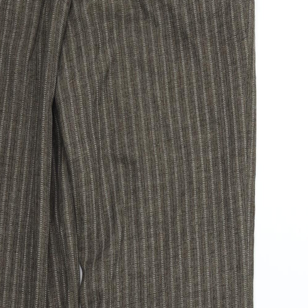 H&M Womens Green Trousers Size 32 in L29 in