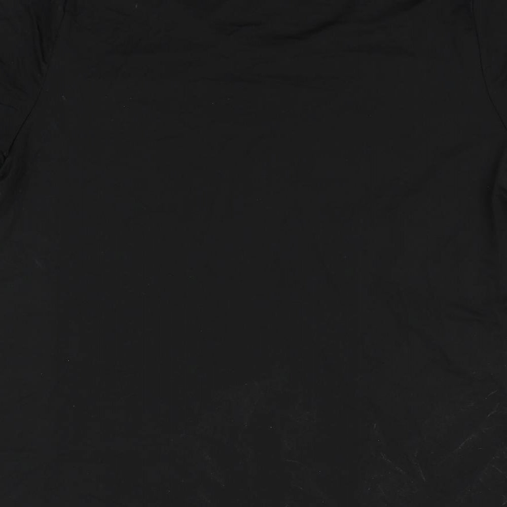 incorporatewear Womens Black Basic Blouse Size L