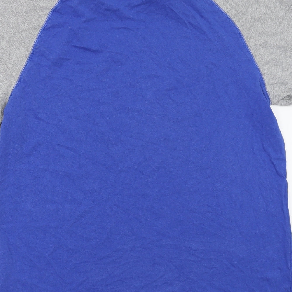 HTAFC Mens Blue T-Shirt Size M