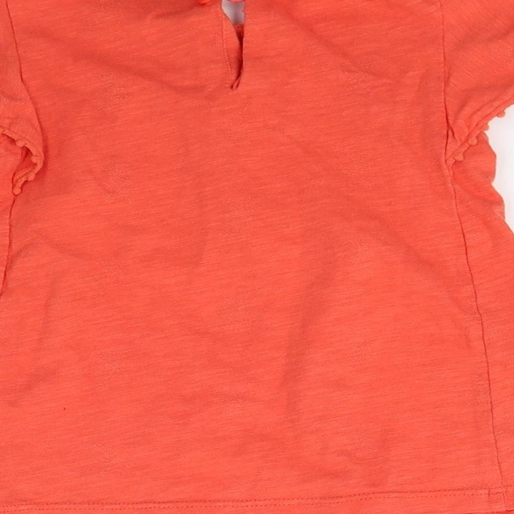 Carters Girls Orange Basic Tank Size 5 Years
